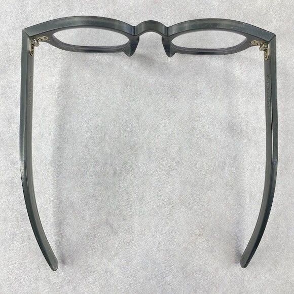 Genusee Blue Light Glasses Smoke Gray Recycled Round Frames Retro Eyeglasses NEW - Picture 11 of 13